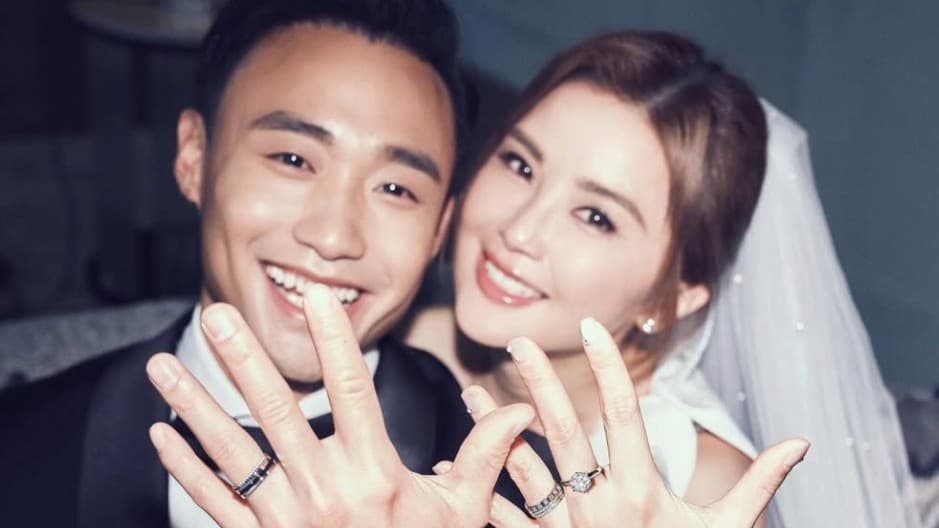 蔡卓妍官宣婚讯 与健身教练林俊贤结为夫妇